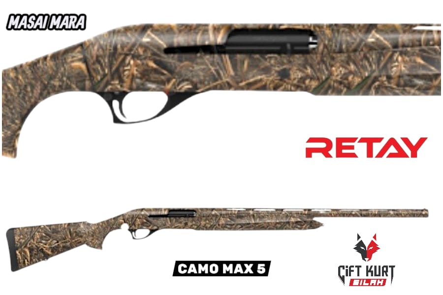 RETAY MASAİ MARA CAMO MAX 5 YİVSİZ AV TÜFEĞİ